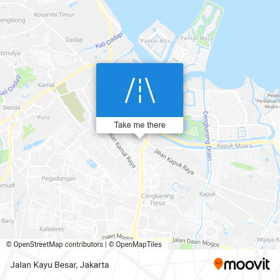 Jalan Kayu Besar map