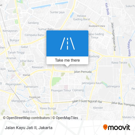 Jalan Kayu Jati II map