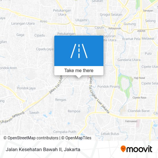 Jalan Kesehatan Bawah II map