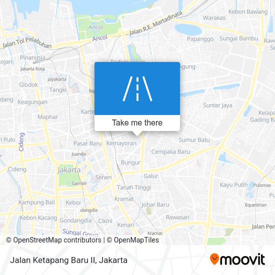 Jalan Ketapang Baru II map