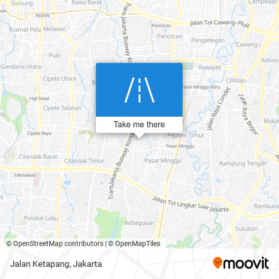 Jalan Ketapang map