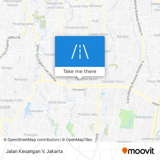 Jalan Keuangan V map