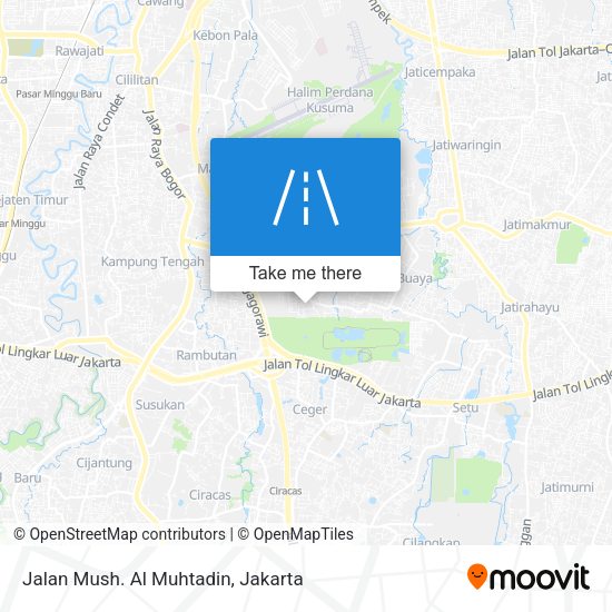 Jalan Mush. Al Muhtadin map