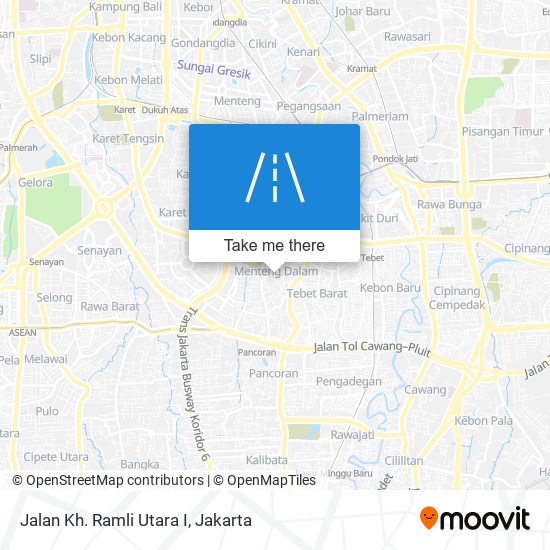 Jalan Kh. Ramli Utara I map