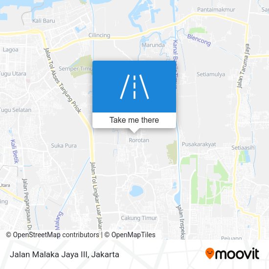 Jalan Malaka Jaya III map