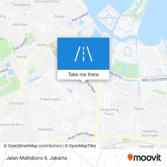 Jalan Malioboro 6 map