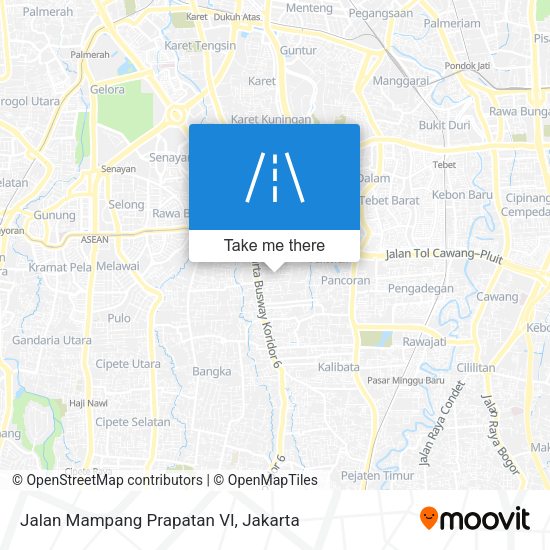 Jalan Mampang Prapatan VI map