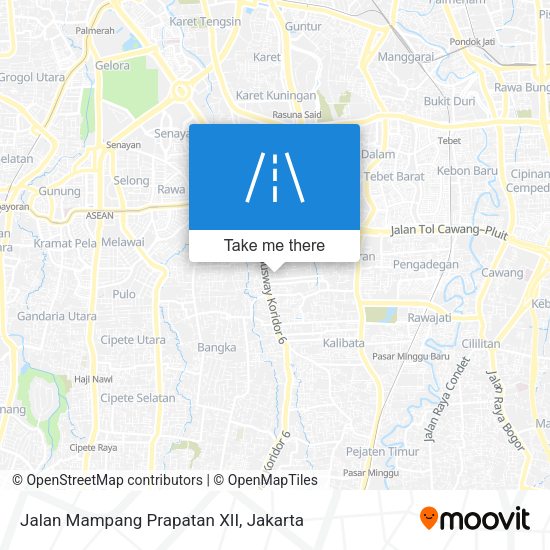 Jalan Mampang Prapatan XII map