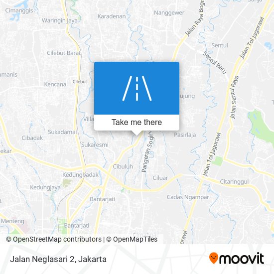 Jalan Neglasari 2 map