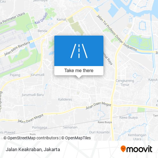 Jalan Keakraban map