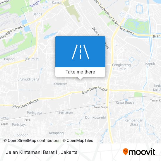 Jalan Kintamani Barat II map