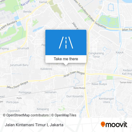 Jalan Kintamani Timur I map