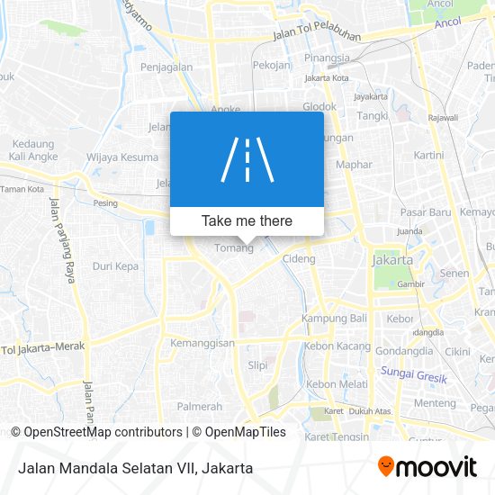 Jalan Mandala Selatan VII map