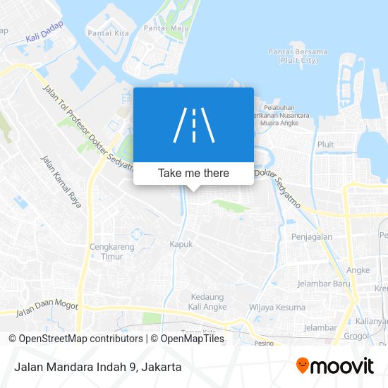 Jalan Mandara Indah 9 map