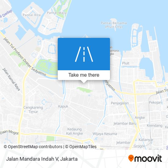 Jalan Mandara Indah V map