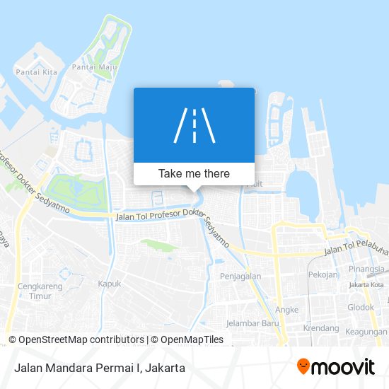 Jalan Mandara Permai I map