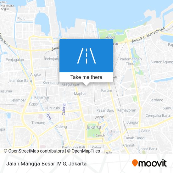Jalan Mangga Besar IV G map