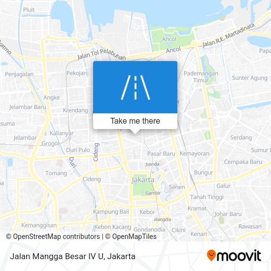 Jalan Mangga Besar IV U map