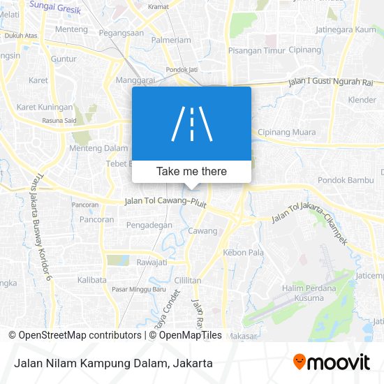 Jalan Nilam Kampung Dalam map