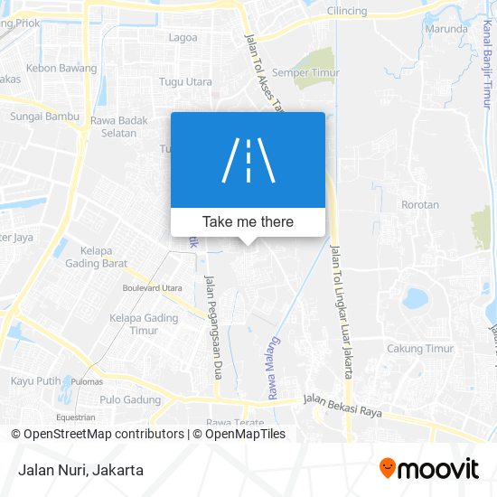 Jalan Nuri map