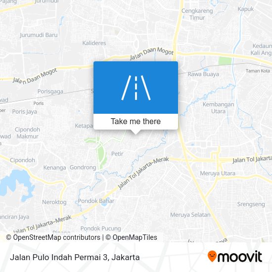 Jalan Pulo Indah Permai 3 map