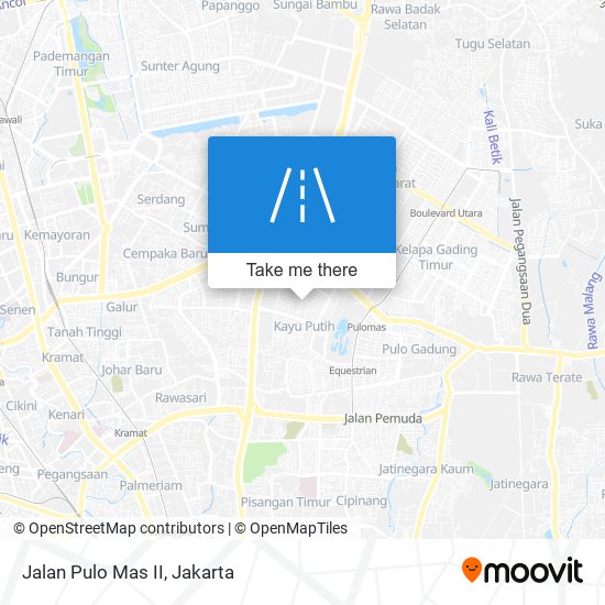 Jalan Pulo Mas II map