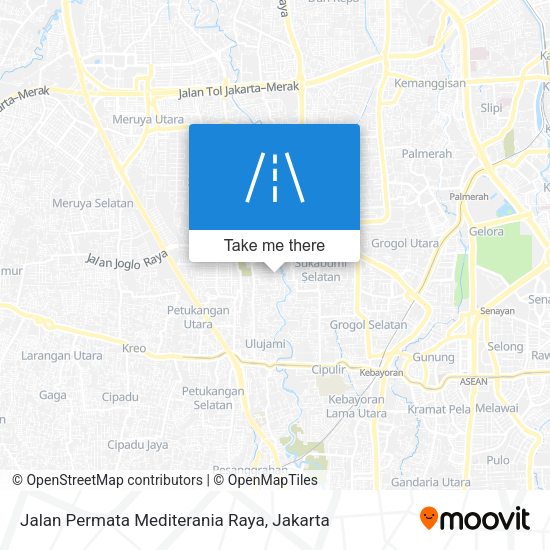 Jalan Permata Mediterania Raya map
