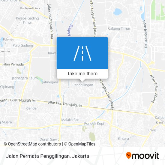 Jalan Permata Penggilingan map