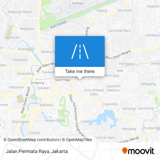 Jalan Permata Raya map