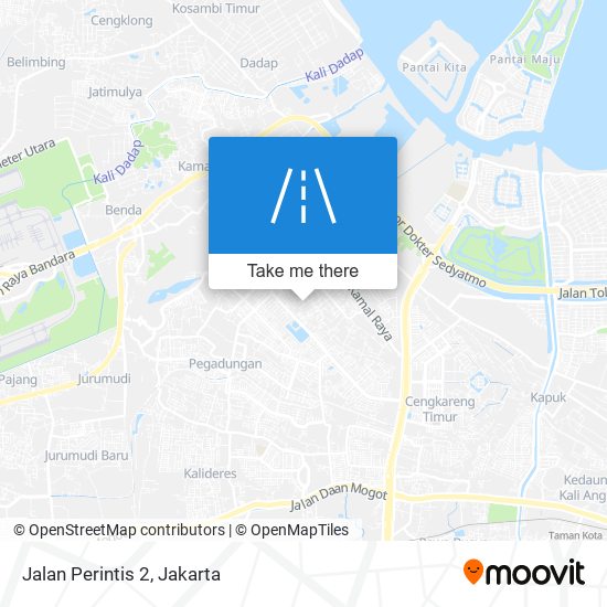 Jalan Perintis 2 map