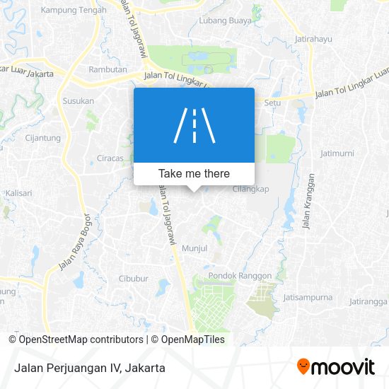 Jalan Perjuangan IV map