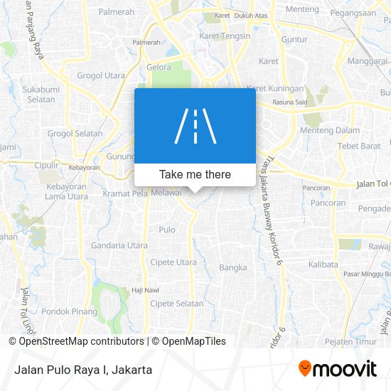 Jalan Pulo Raya I map