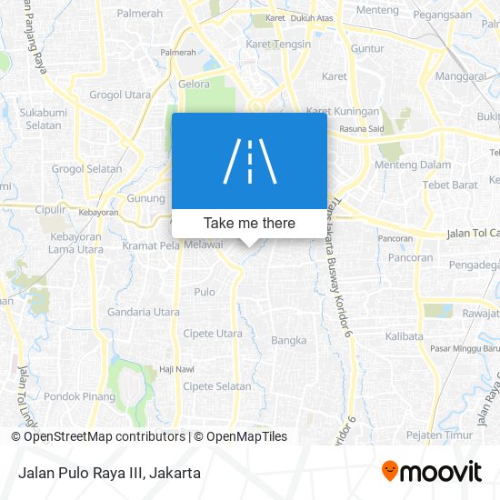 Jalan Pulo Raya III map