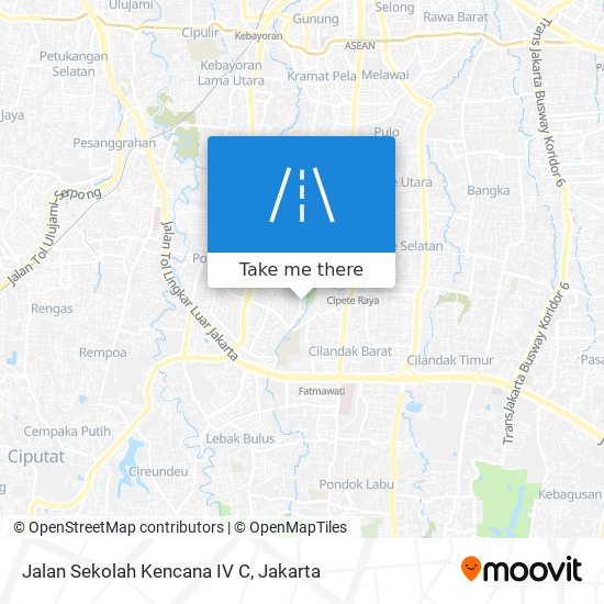 Jalan Sekolah Kencana IV C map