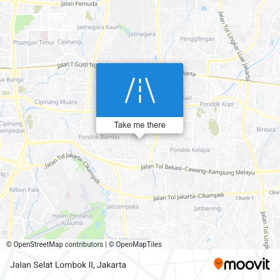 Jalan Selat Lombok II map