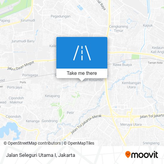 Jalan Seleguri Utama I map