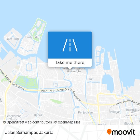 Jalan Semampar map