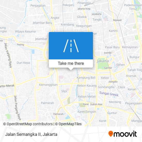 Jalan Semangka II map