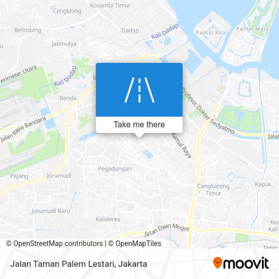 Jalan Taman Palem Lestari map
