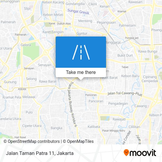 Jalan Taman Patra 11 map