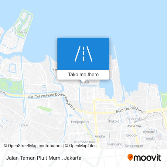 Jalan Taman Pluit Murni map