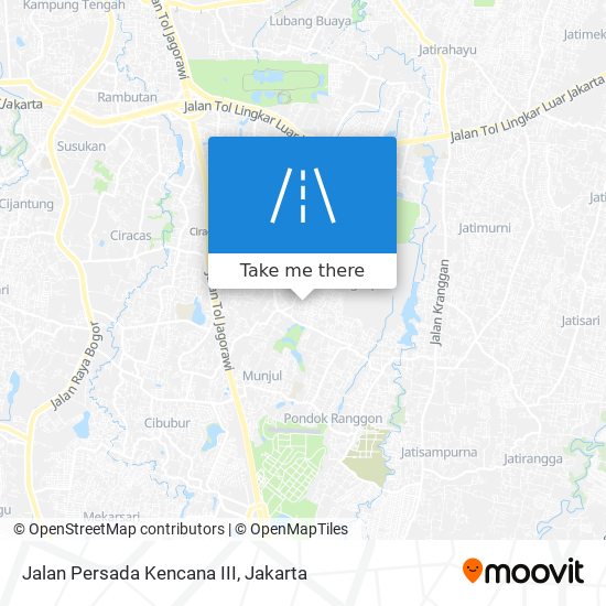 Jalan Persada Kencana III map