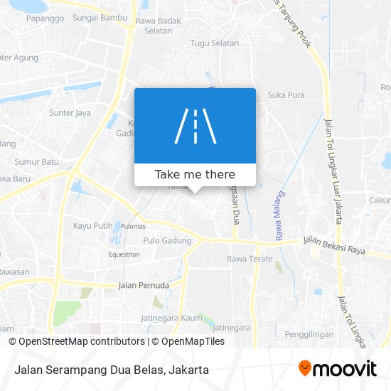 Jalan Serampang Dua Belas map