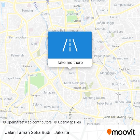 Jalan Taman Setia Budi I map