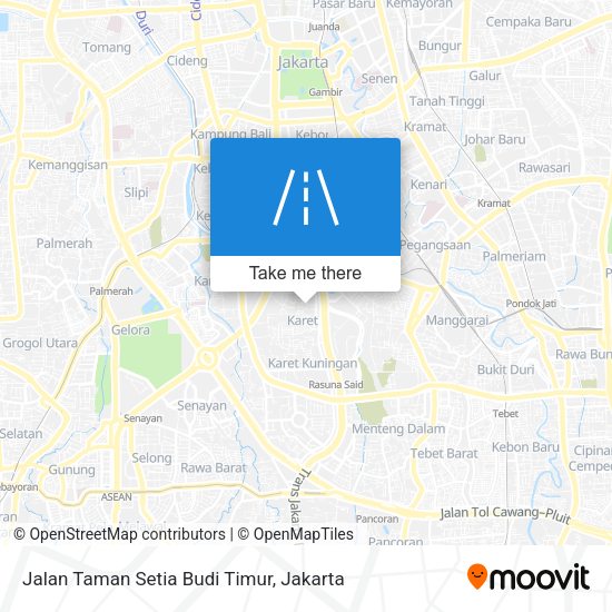 Jalan Taman Setia Budi Timur map