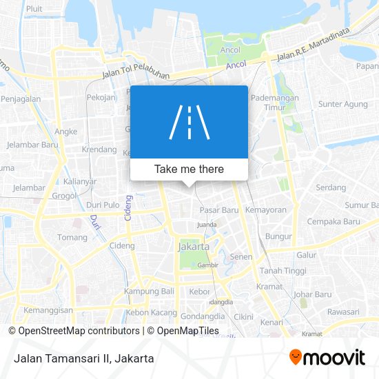 Jalan Tamansari II map