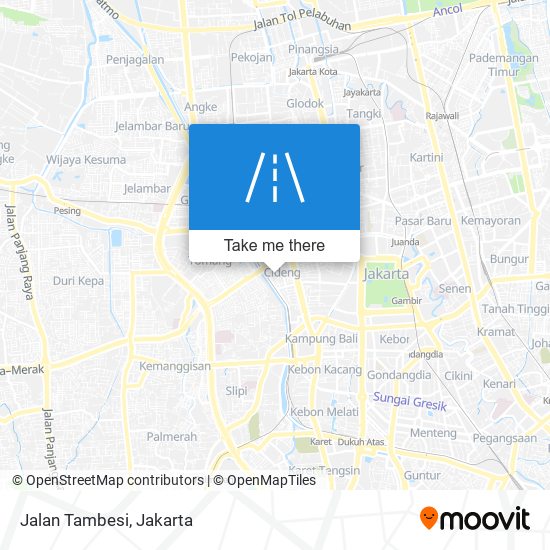 Jalan Tambesi map