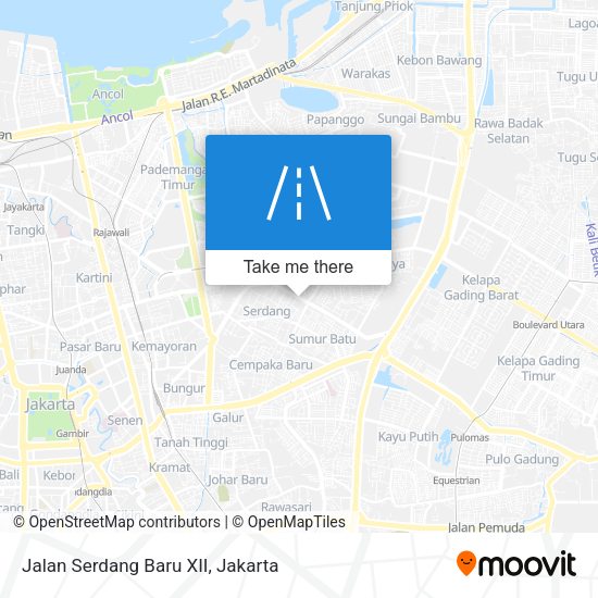 Jalan Serdang Baru XII map