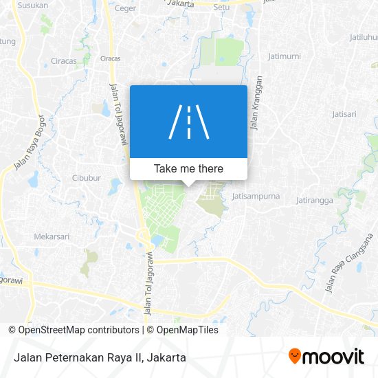 Jalan Peternakan Raya II map