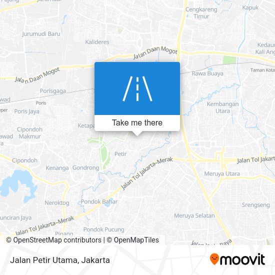 Jalan Petir Utama map